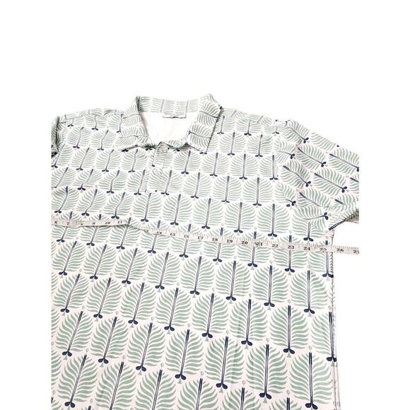 Smith & Quinn Golf Polo Men’s Size XXL Performance All Over Print Floral Golf - Picture 5 of 8